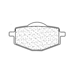Juego de pastillas sinterizadas CL BRAKES (3008SC)