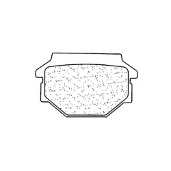 Juego de pastillas sinterizadas CL BRAKES (3024SC) 2