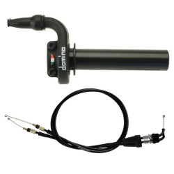 Kit acelerador DOMINO KRE con cables negro