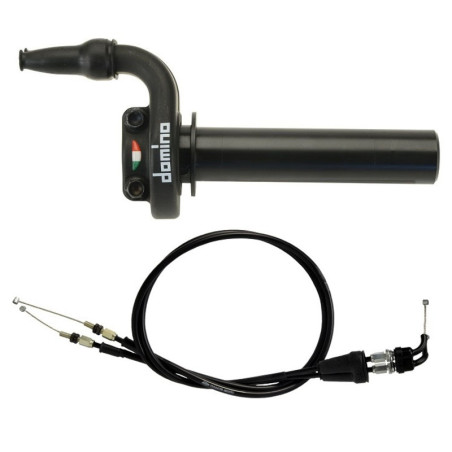 Kit acelerador DOMINO KRE con cables negro