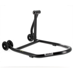 Caballete monobrazo derecho BIHR Home Track color negro mate y ruedas negras
