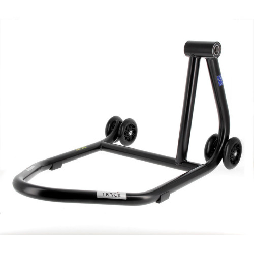 Caballete monobrazo derecho BIHR Home Track color negro mate y ruedas negras