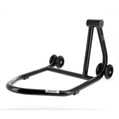 Caballete monobrazo derecho BIHR Home Track color negro mate y ruedas negras