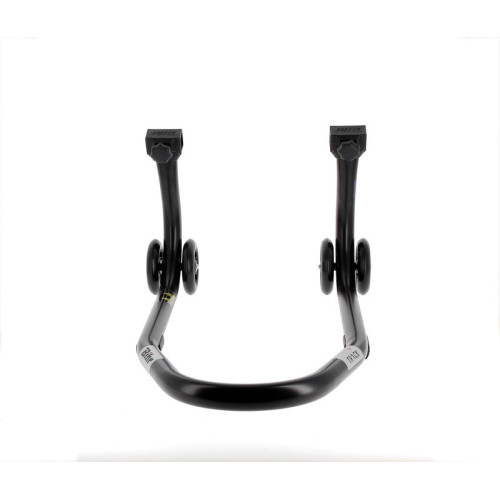 Caballete delantero BIHR Home Track color negro mate y ruedas negras