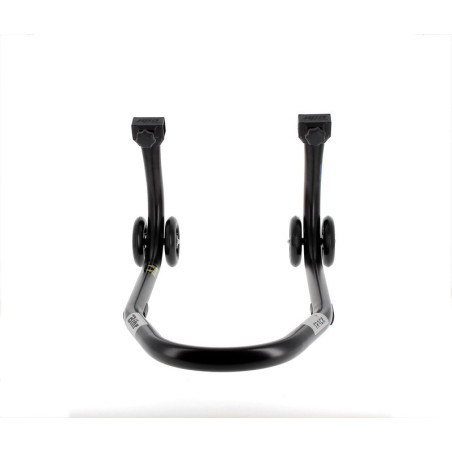 Caballete delantero BIHR Home Track color negro mate y ruedas negras