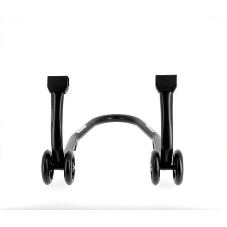 Caballete delantero BIHR Home Track color negro mate y ruedas negras