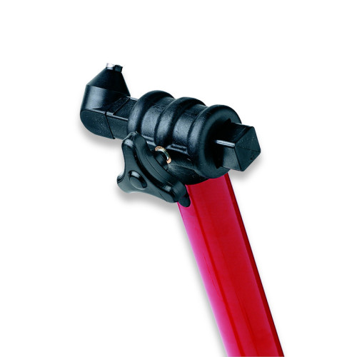 Caballete delantero universal BIKE LIFT rojo con soportes cónicos