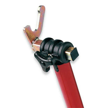 Caballete trasero universal BIKE LIFT rojo con soportes en "V"- RS-17