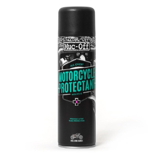 Spray protector con PTFE (teflón) MUC-OFF Motorcycle Protectant para taller - Spray 500ml (x12)