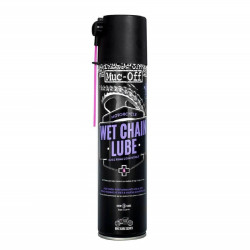MUC-OFF Lubricante de cadenas clima húmedo - Spray 400ml (x12)