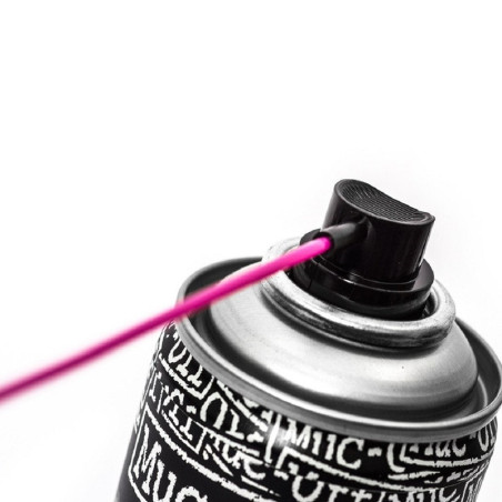 Grasa de cadena cerámica MUC-OFF Motorcycle Endurance Ceramic Chain lube - Spray 400ml (x12)