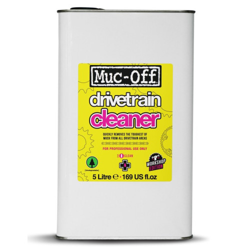 Limpiador de transmisiones para moto y bici MUC-OFF Drivetrain Cleaner - 5L (x4)