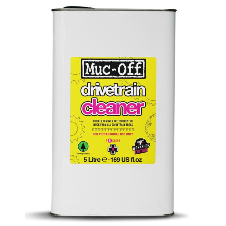 Limpiador de transmisiones para moto y bici MUC-OFF Drivetrain Cleaner - 5L (x4)