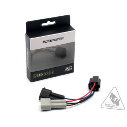 Cableado para adaptar faros Harley Davidson H4 a Denali H9/H11 2