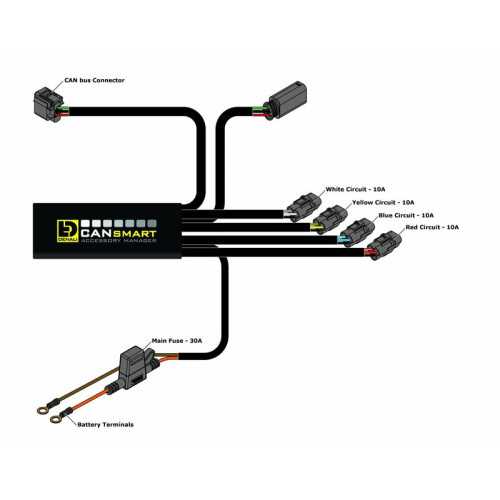 Controlador CANBus DENALI CANsmart™ GEN II - BMW R1200LC / R1250