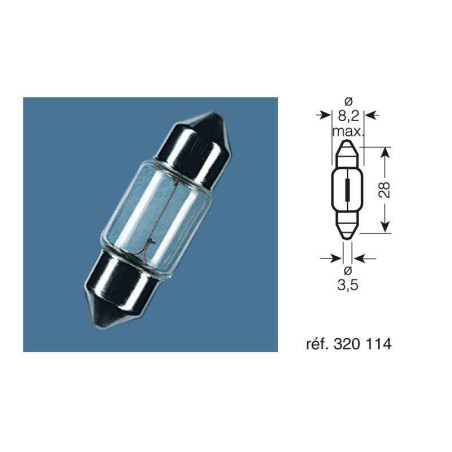Lámpara OSRAM 6428 - 12V 3,5W - 10 uds