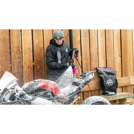 Kit de hidrolimpiadora para moto y bici MUC-OFF - Pack 10 uds + 1 GRATIS