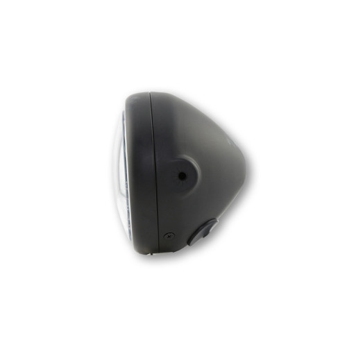 Faro delantero LED HIGHSIDER pro Pecos Type 6 - 5 3/4 inch - negro