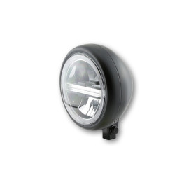 Faro delantero LED HIGHSIDER pro Pecos Type 6 - 5 3/4 inch - negro