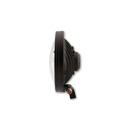 Faro delantero LED HIGHSIDER pro Frame-R1 Type 3 - 7 inch - negro