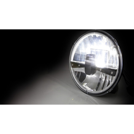 Faro delantero LED HIGHSIDER pro Frame-R1 Type 3 - 7 inch - negro