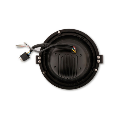 Faro delantero LED HIGHSIDER pro Frame-R1 Type 4 - 7 inch - negro