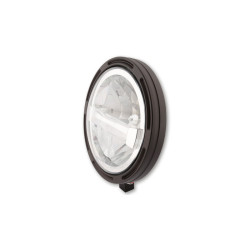 Faro delantero LED HIGHSIDER pro Frame-R1 Type 4 - 7 inch - negro