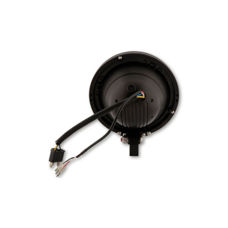 Faro delantero LED HIGHSIDER pro Frame-R1 Type 4 - 7 inch - negro