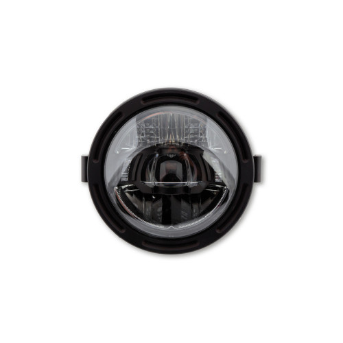 Faro delantero LED HIGHSIDER pro Frame-R2 Type 10 - 5 3/4 inch - negro