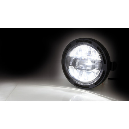 Faro delantero LED HIGHSIDER pro Frame-R2 Type 10 - 5 3/4 inch - negro