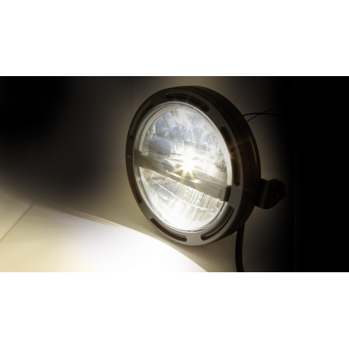 Faro delantero LED HIGHSIDER pro Frame-R2 Type 5 - 5 3/4 inch - negro