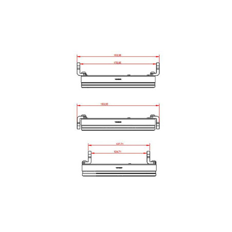 Faro delantero LED HIGHSIDER pro Frame-R2 Type 5 - 5 3/4 inch - negro