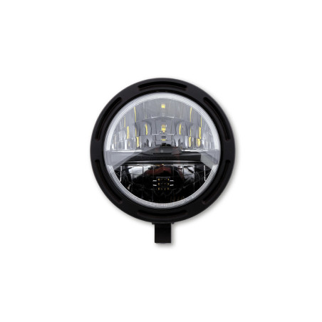Faro delantero LED HIGHSIDER pro Frame-R2 Type 5 - 5 3/4 inch - negro