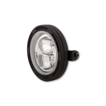 Faro delantero LED HIGHSIDER pro Frame-R2 Type 7 - 5 3/4 inch - negro