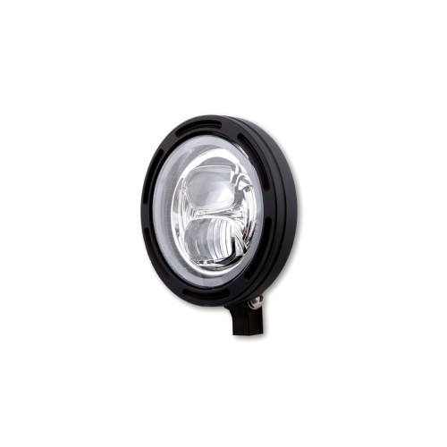 Faro delantero LED HIGHSIDER pro Frame-R2 Type 7 - 5 3/4 inch - negro