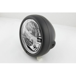 Faro delantero LED HIGHSIDER pro Pecos Type 12 - 5 3/4 inch - negro