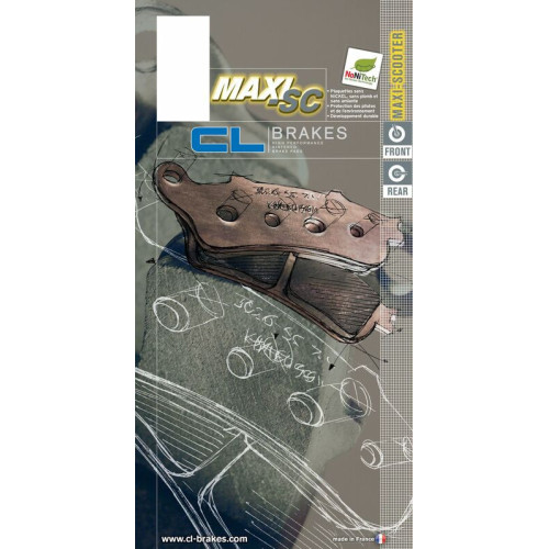 Juego de pastillas sinterizadas CL BRAKES (3065MSC)