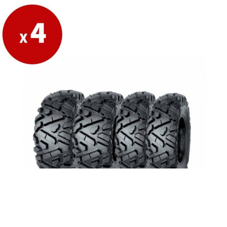 Juego de 16 neumáticos ART TOP DOG (2 x 26x8-14 + 2 x 26x10-14) x4