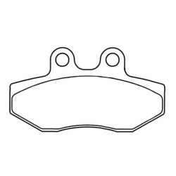 Juego de pastillas sinterizadas CL BRAKES (3069SC)