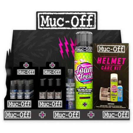 Expositor mural metálico MUC-OFF Rider Care