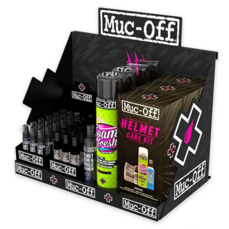 Expositor mural metálico MUC-OFF Rider Care