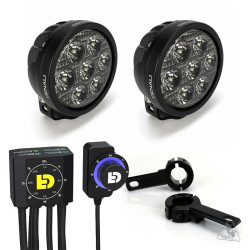 Kit de faro auxiliar DENALI DialDim D7 universal
