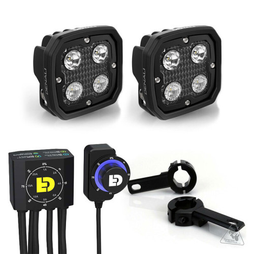 Kit de faro auxiliar DENALI DialDim D4 universal