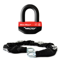 Kit VECTOR Cadena 1500x14 mm y candado Minimax+