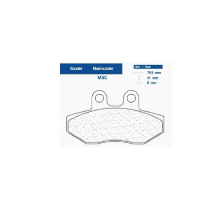 Juego de pastillas sinterizadas CL BRAKES (3077MSC)