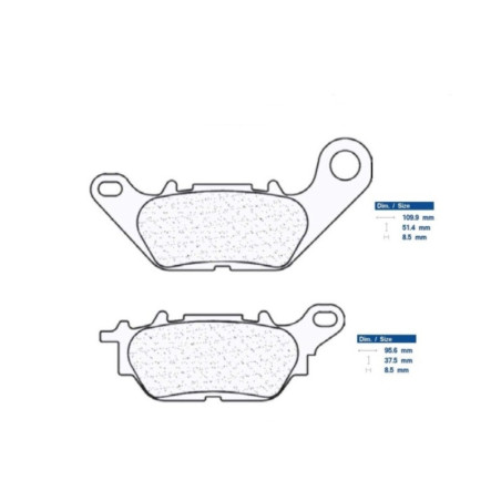 Juego de pastillas sinterizadas CL BRAKES (3099MSC)