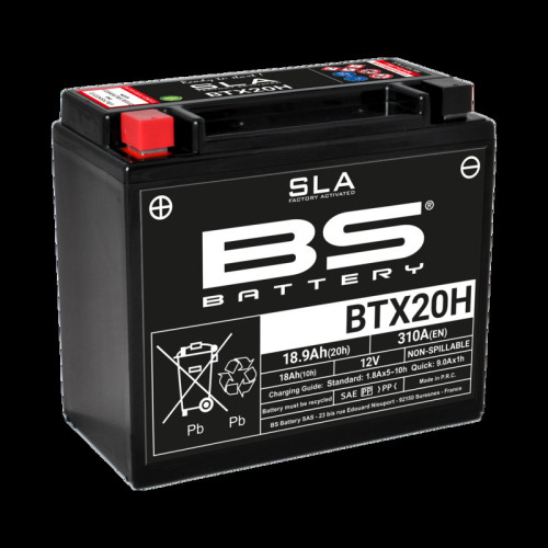 Batería BS BATTERY SLA BTX20H (FA)