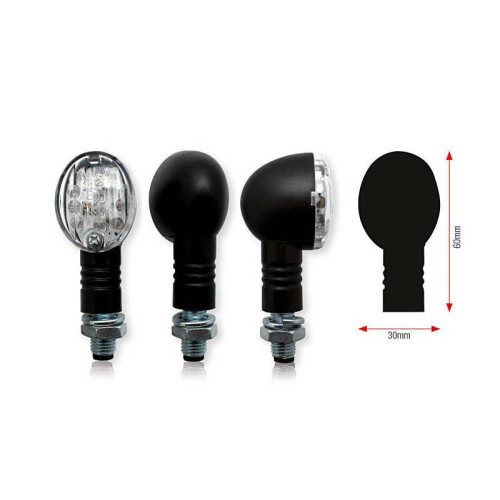 Juego de intermitentes LED BIHR Bullet
