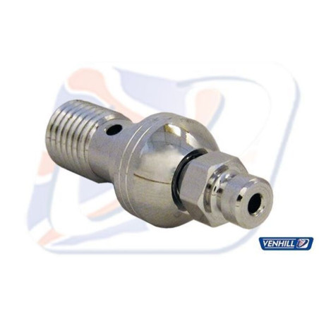 Tornillo con sangrador M10x1.25 Venhill cromado