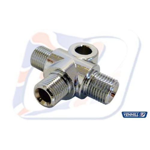 Conector T macho Venhill sujeción M6